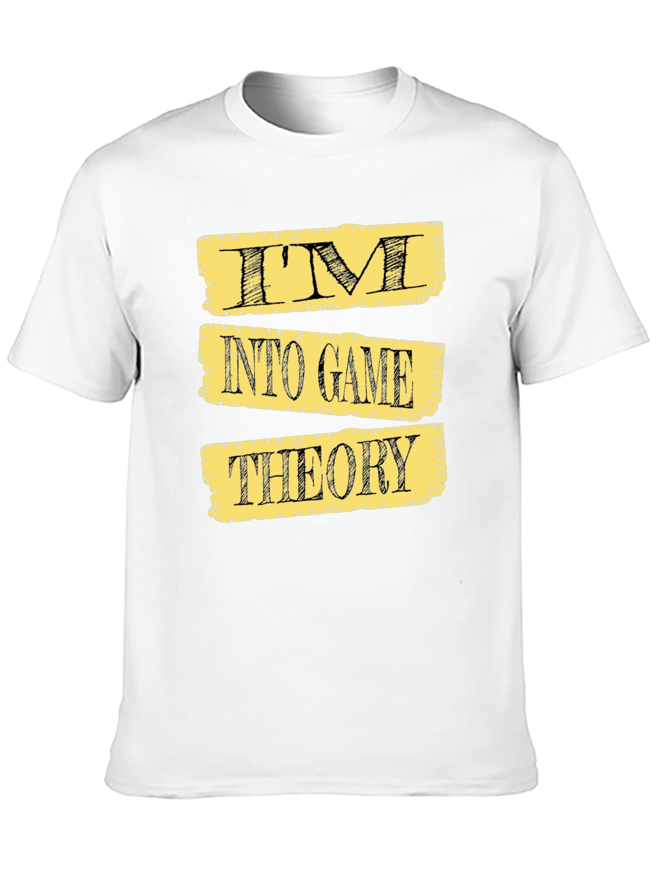 Im Into Game Theory T-Shirt - Black