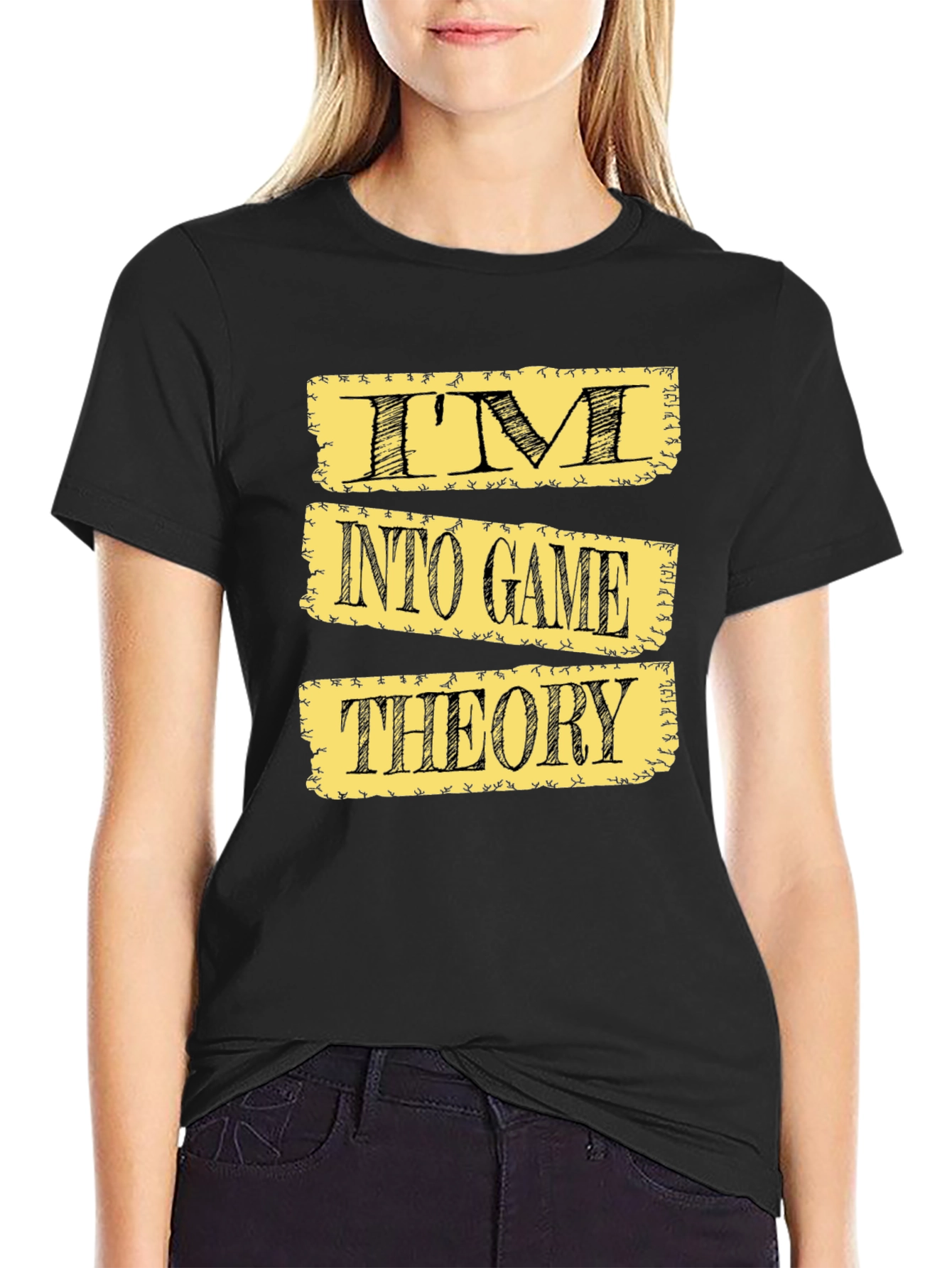 Im Into Game Theory T-Shirt - Black