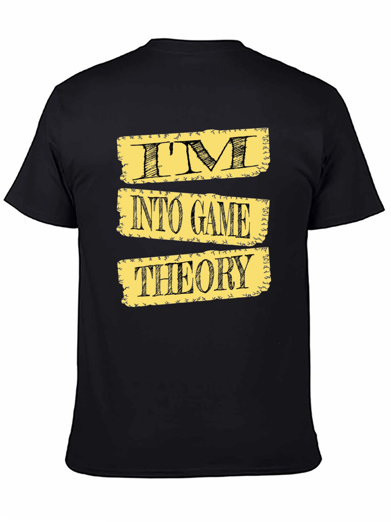 Im Into Game Theory T-Shirt - Black
