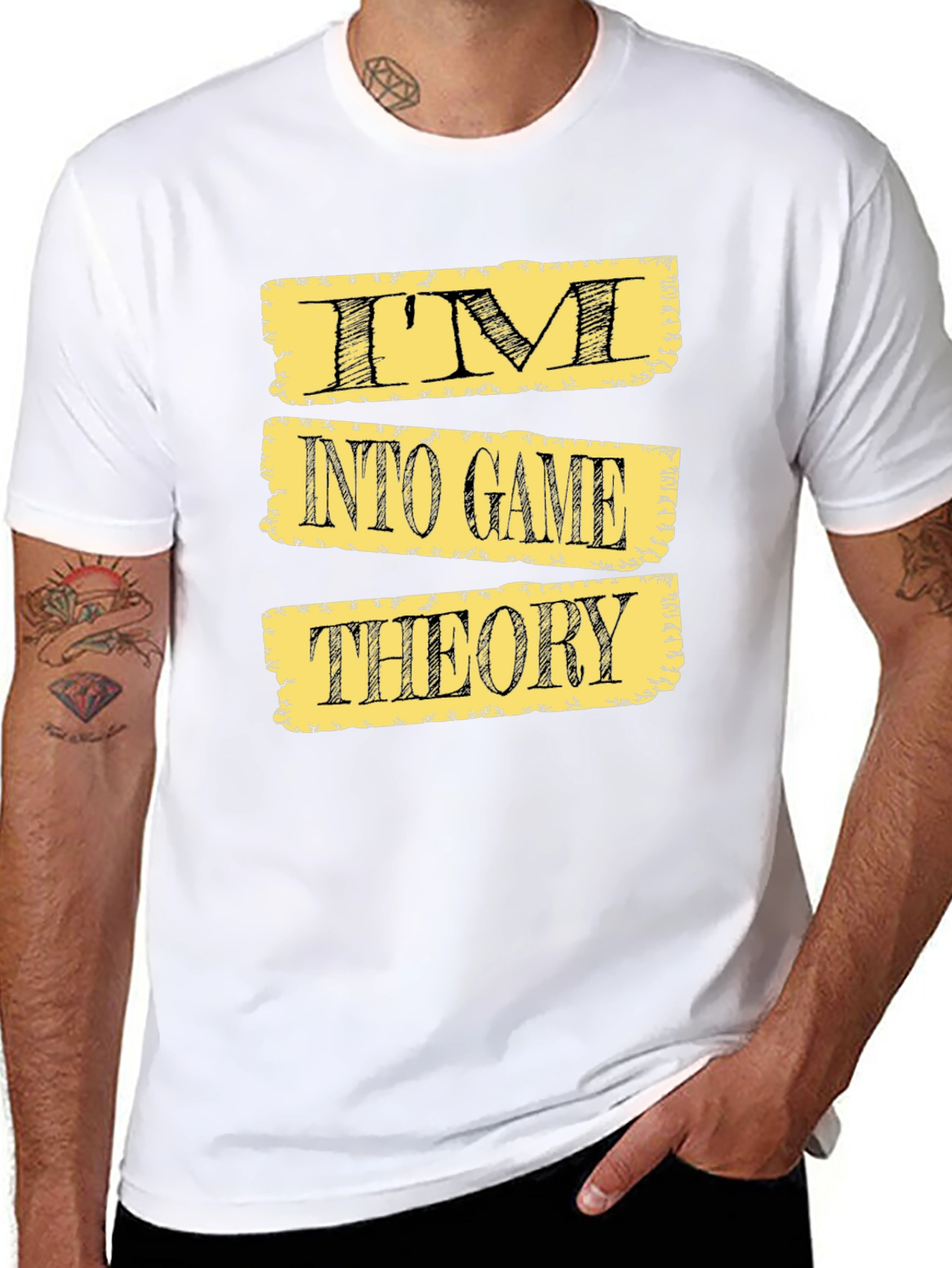 Im Into Game Theory T-Shirt - Black