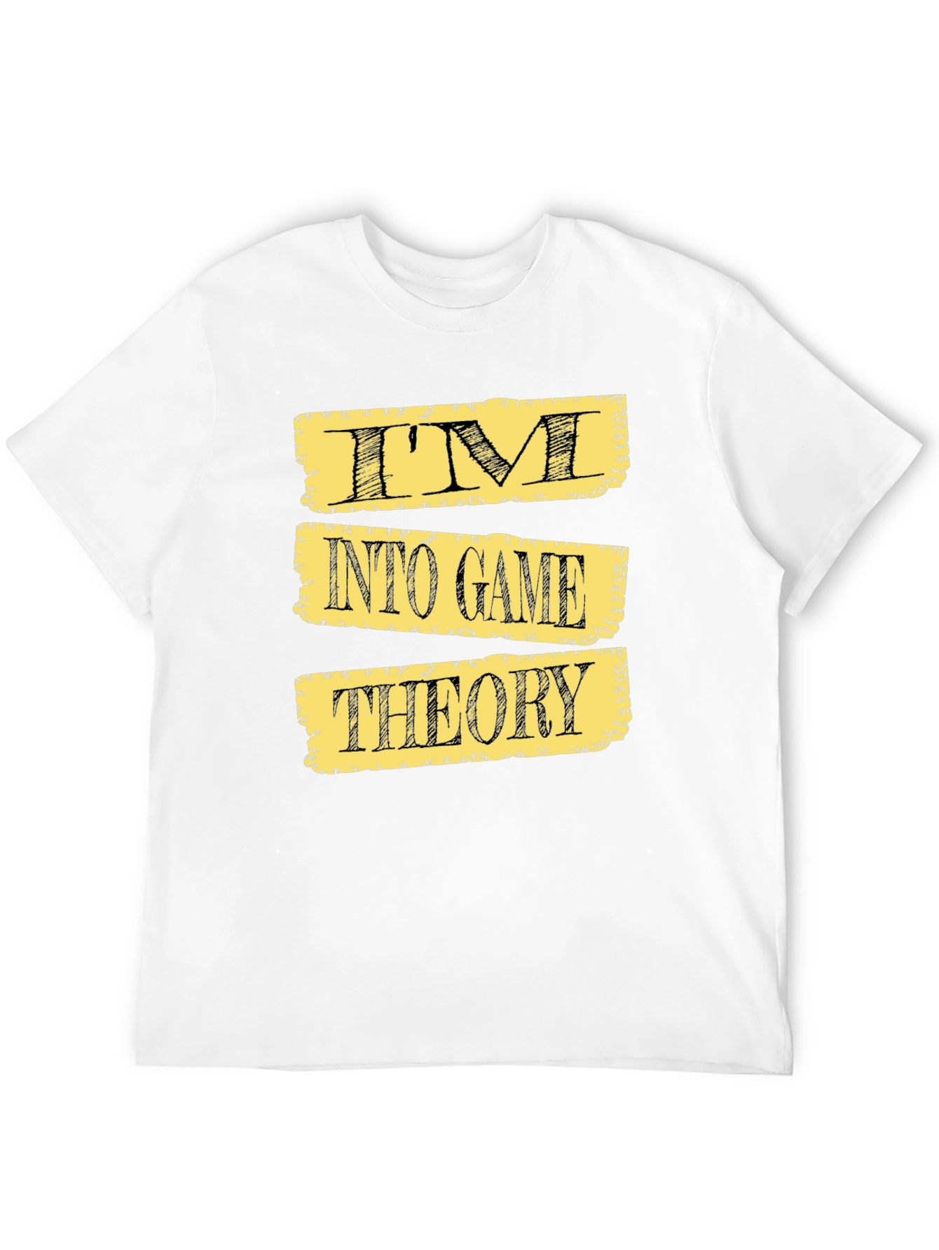 Im Into Game Theory T-Shirt - Black