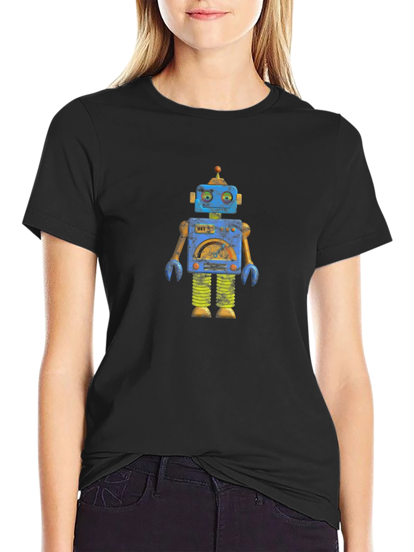 Retro Robot Graphic Tee