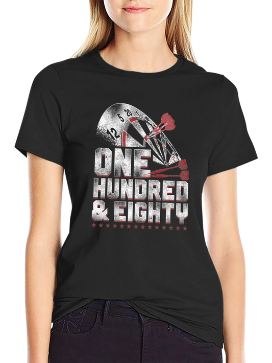 One Hundred & Eighty Darts Graphic T-Shirt