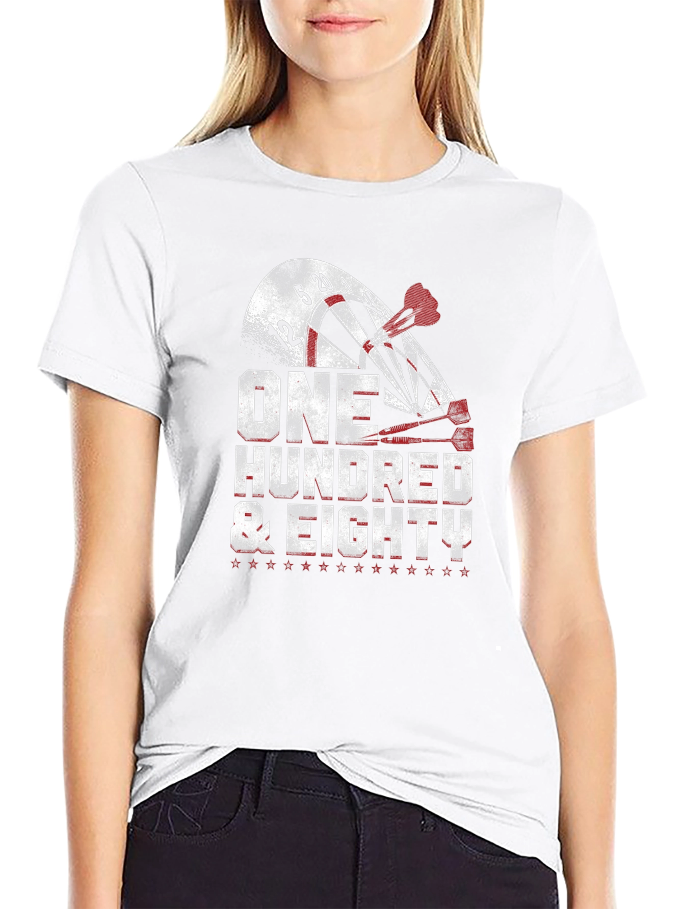 One Hundred & Eighty Darts Graphic T-Shirt