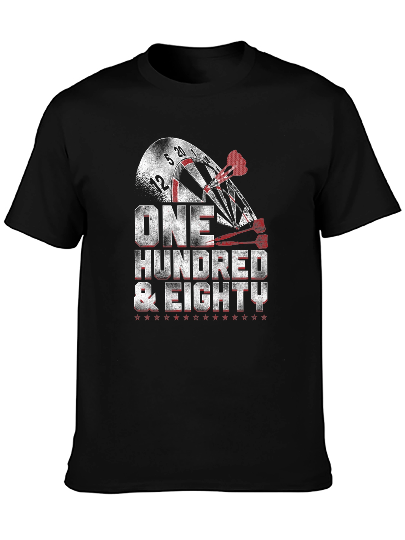 One Hundred & Eighty Darts Graphic T-Shirt