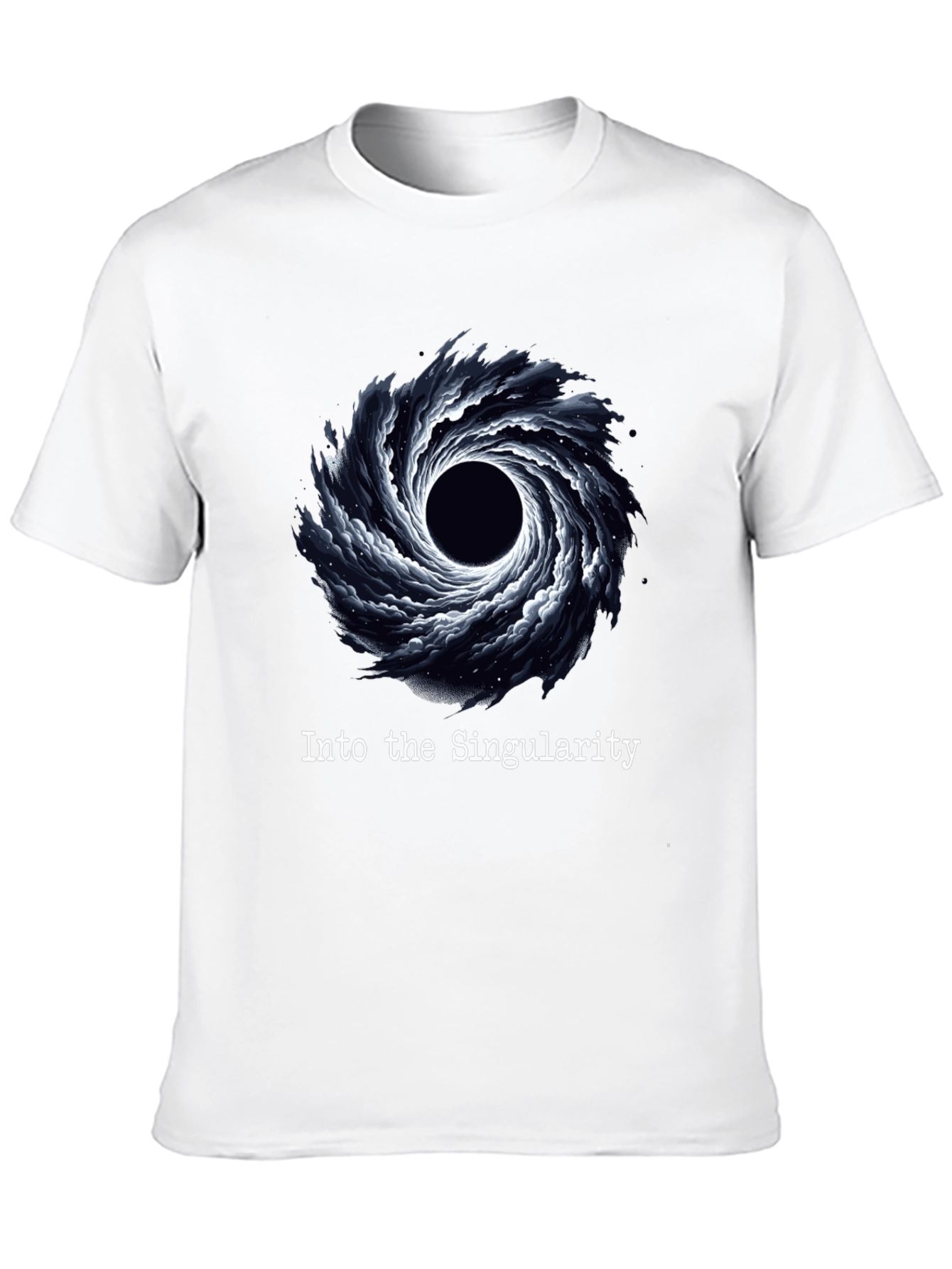 Into The Singularity Black Hole Graphic Tee