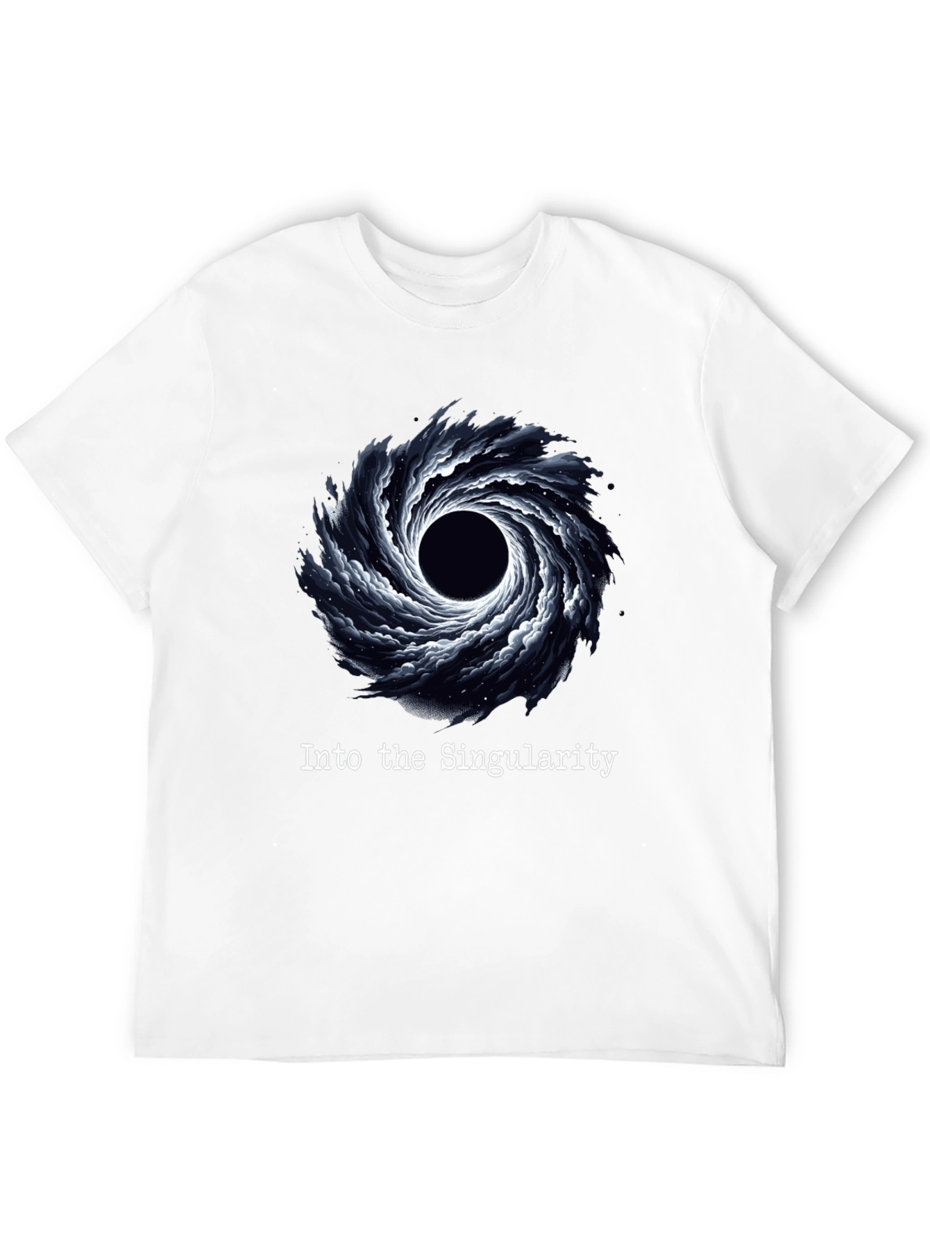 Into The Singularity Black Hole Graphic Tee