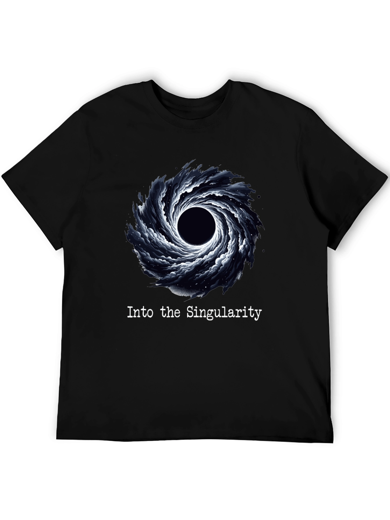 Into The Singularity Black Hole Graphic Tee