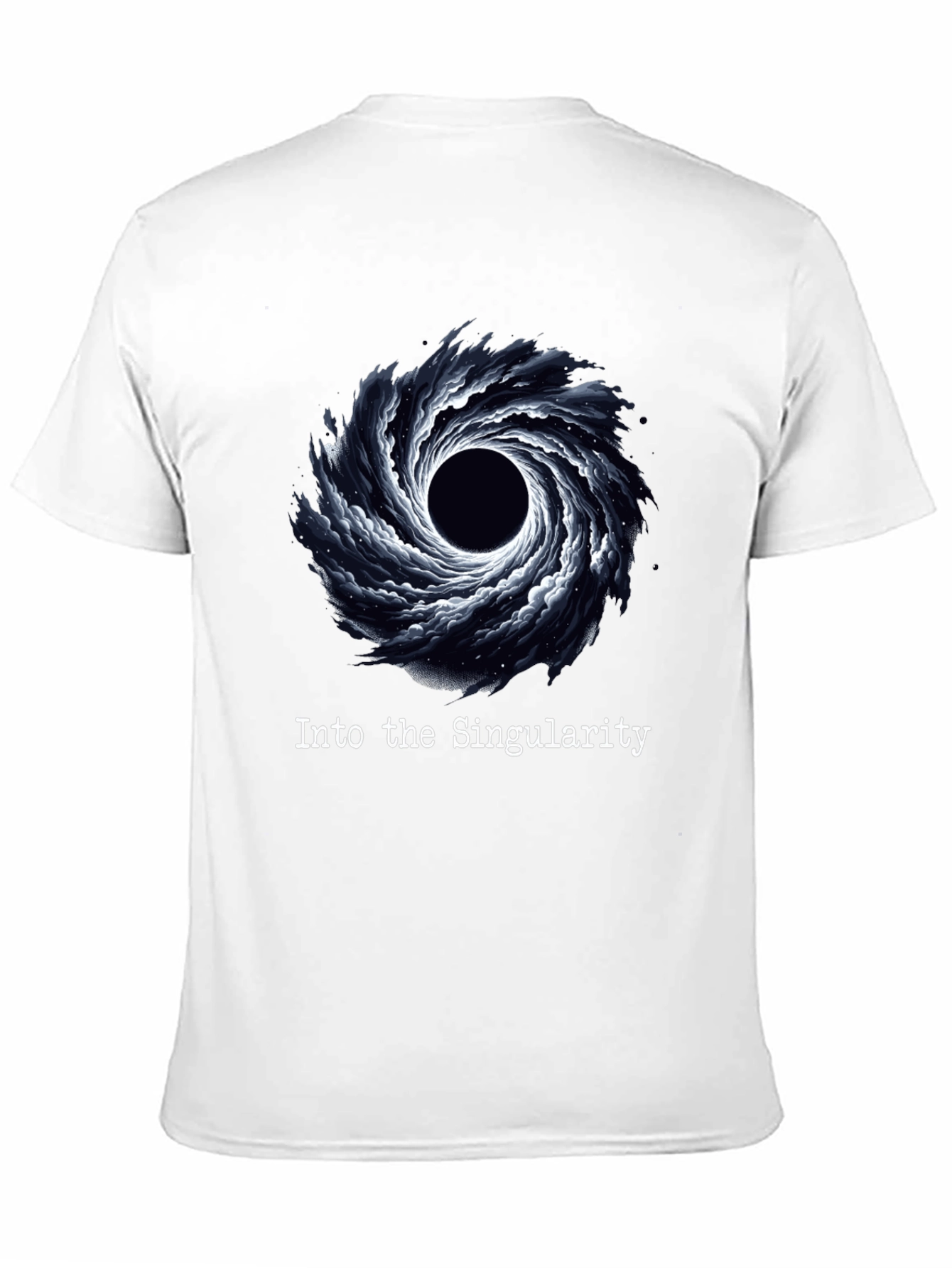 Into The Singularity Black Hole Graphic Tee