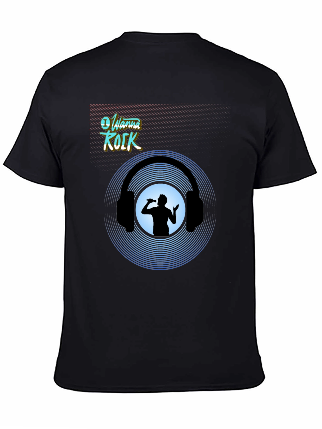 I Wanna Rock Graphic Tee - Music Lover Shirt