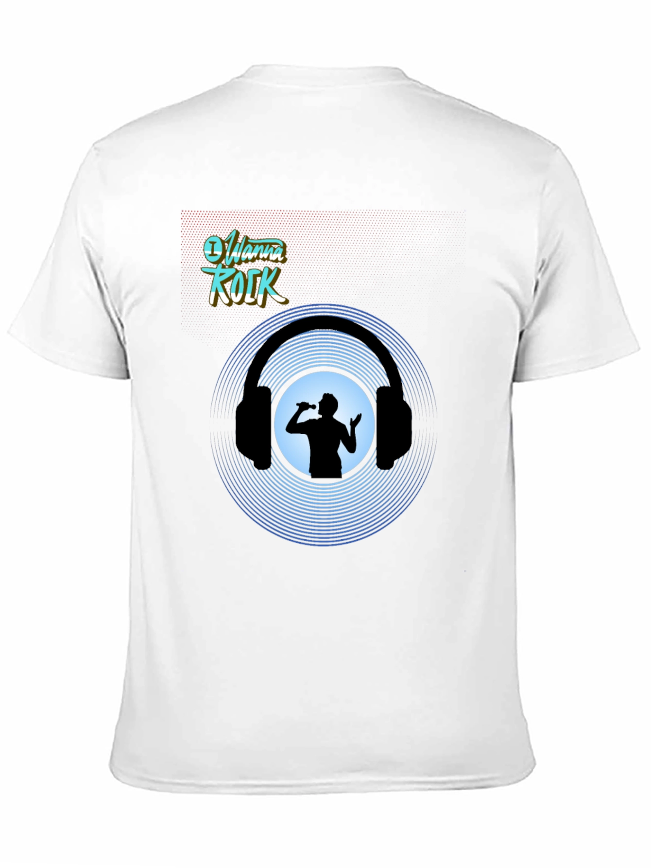 I Wanna Rock Graphic Tee - Music Lover Shirt