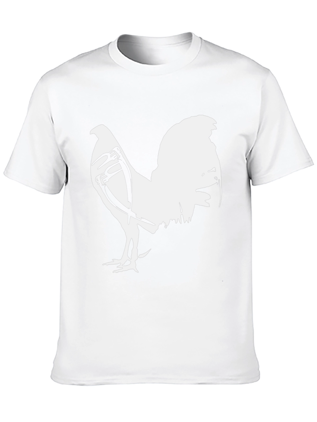 Rooster Graphic Tee - Mens Black T-Shirt