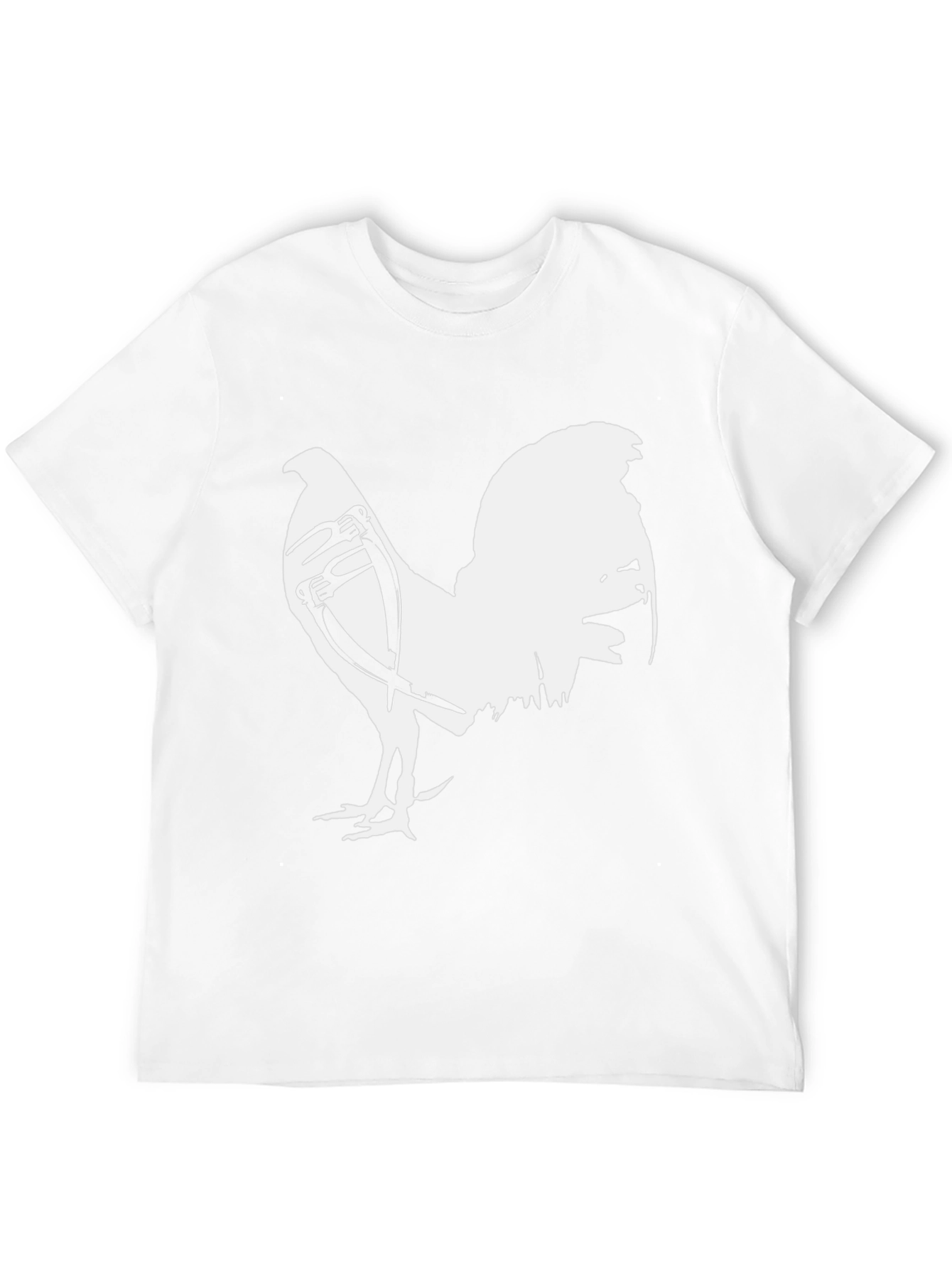 Rooster Graphic Tee - Mens Black T-Shirt