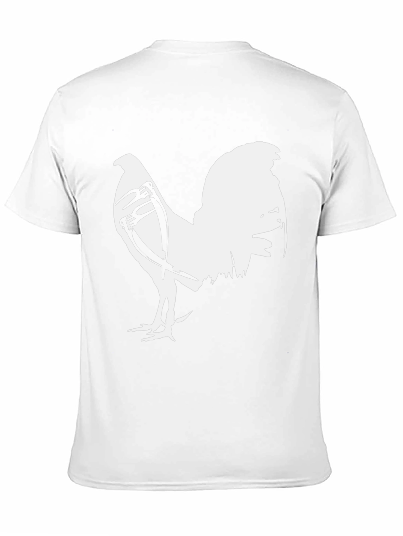 Rooster Graphic Tee - Mens Black T-Shirt