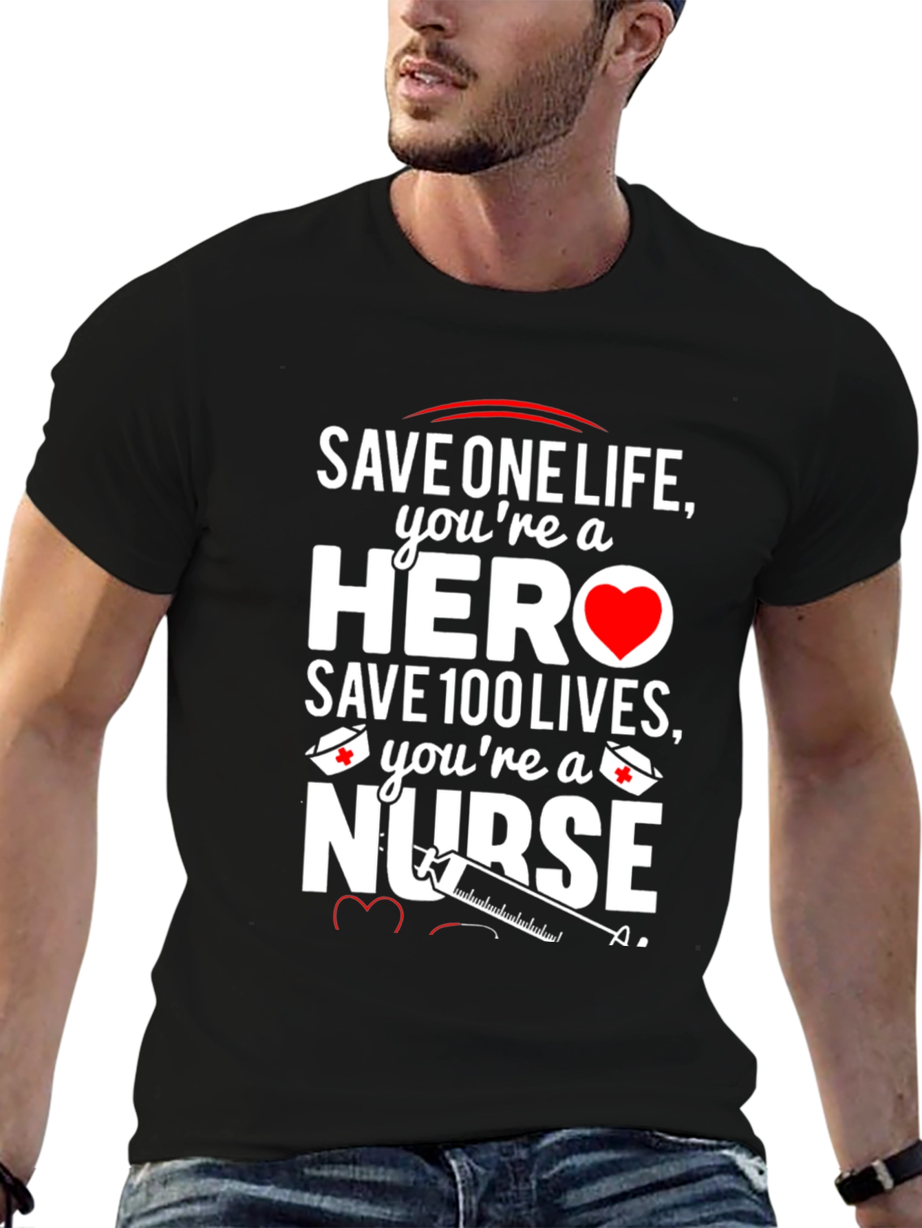 Hero Nurse Graphic Tee