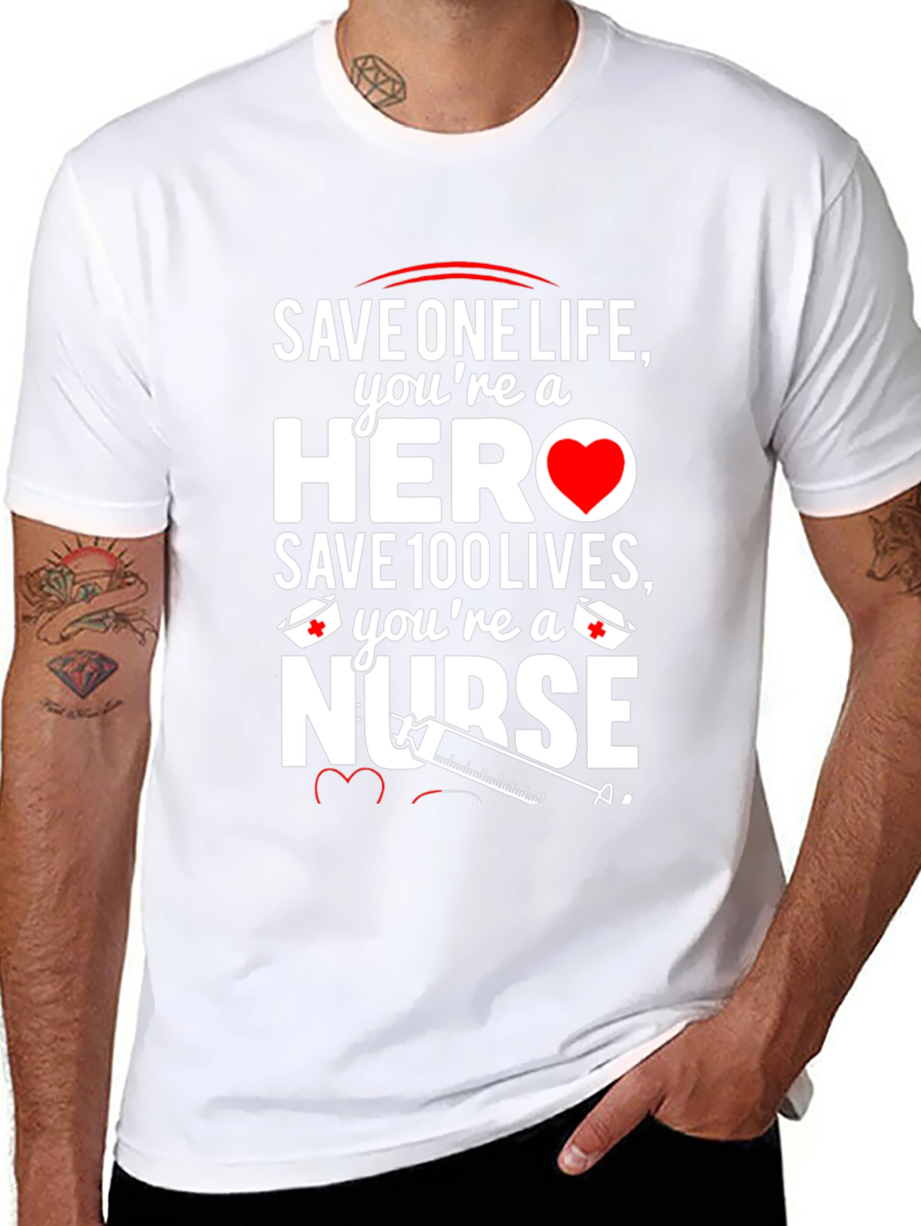 Hero Nurse Graphic Tee