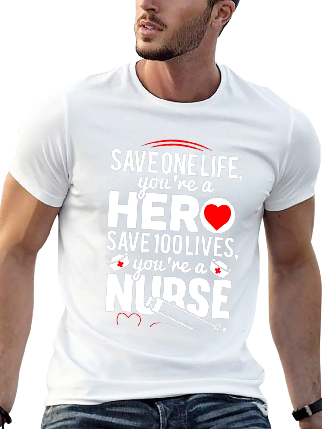 Hero Nurse Graphic Tee