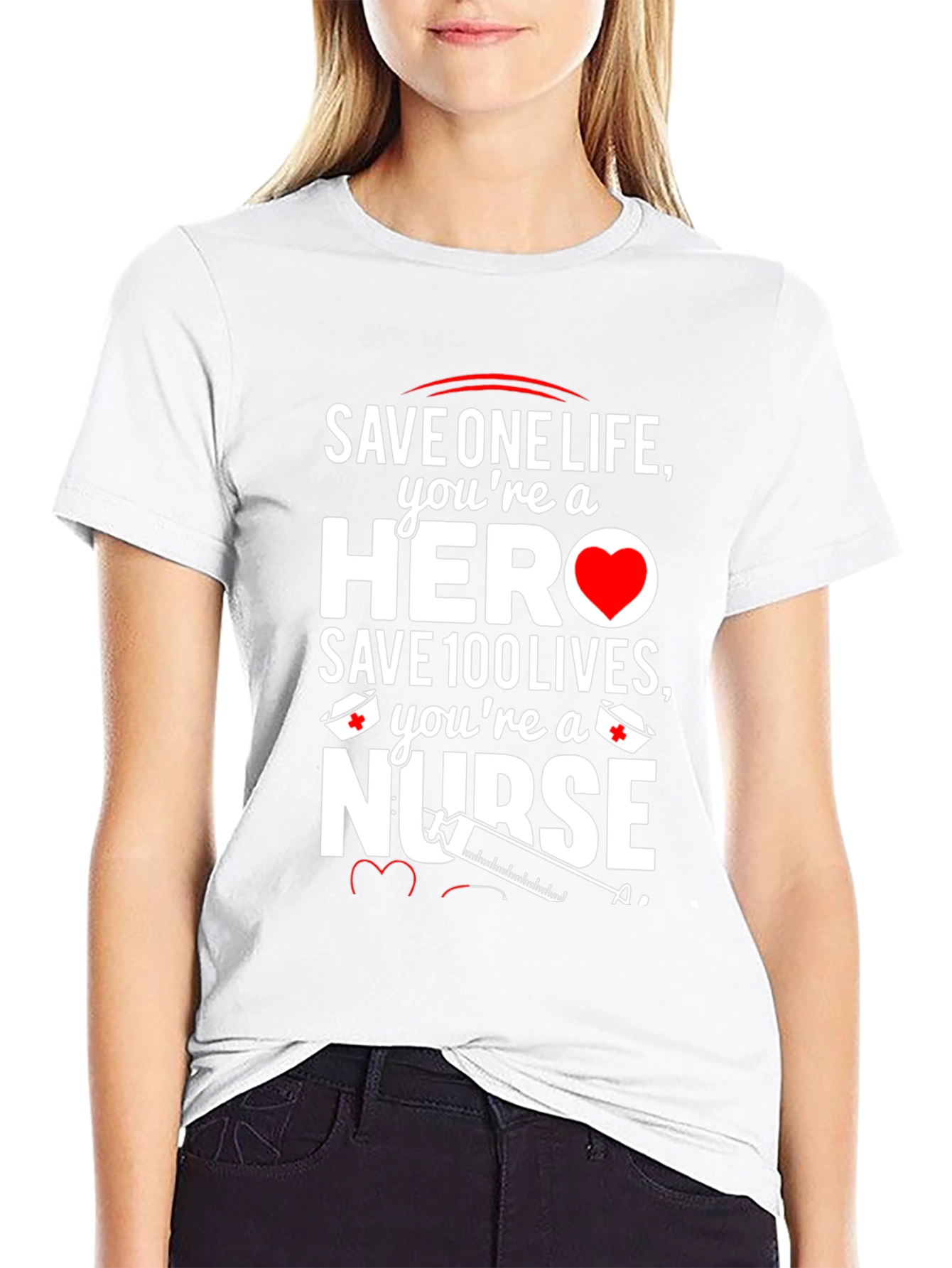 Hero Nurse Graphic Tee
