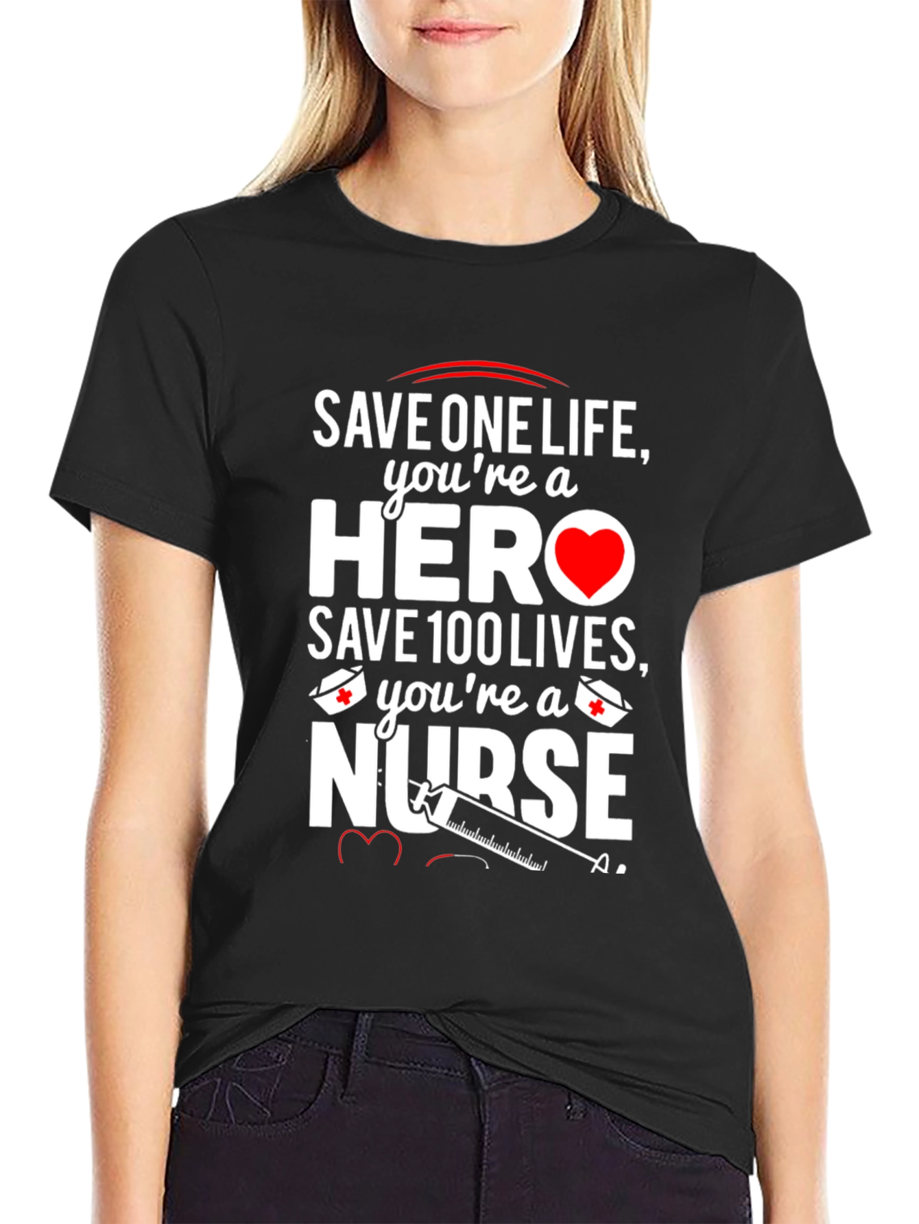 Hero Nurse Graphic Tee