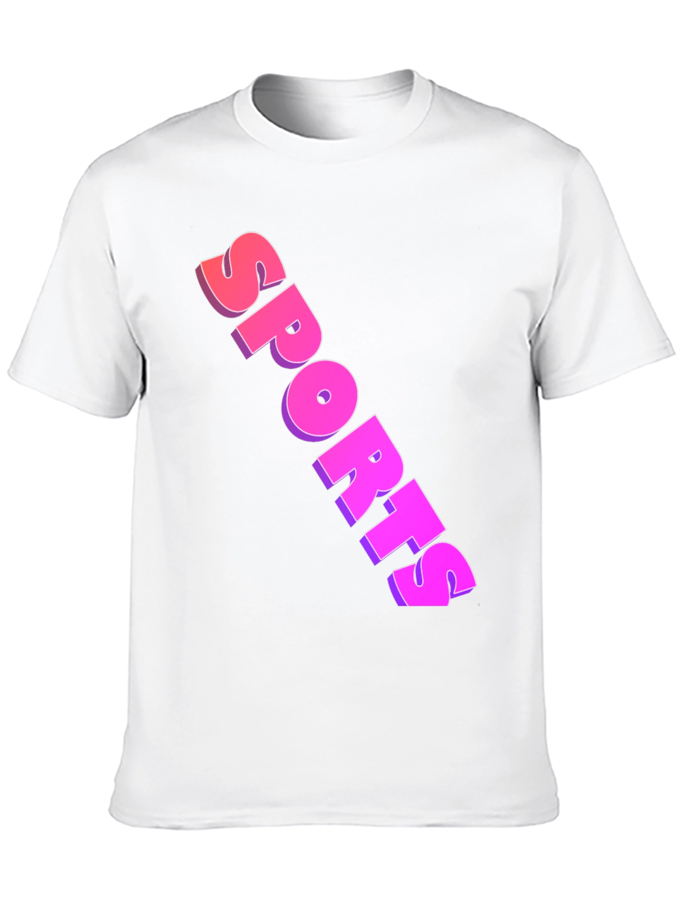 Mens Black Sports Graphic Tee