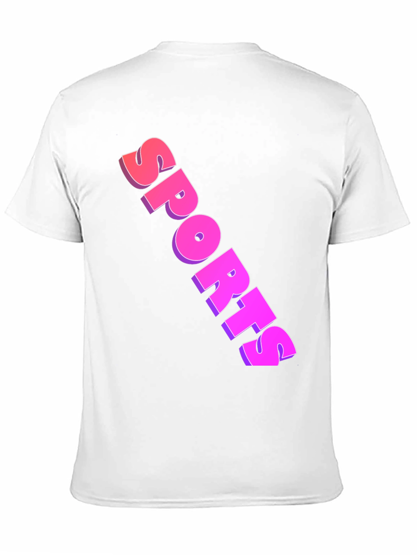 Mens Black Sports Graphic Tee