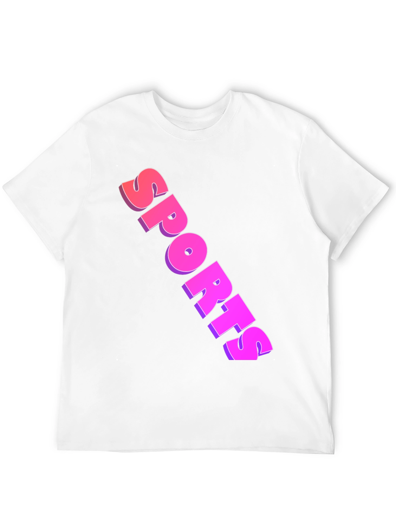 Mens Black Sports Graphic Tee