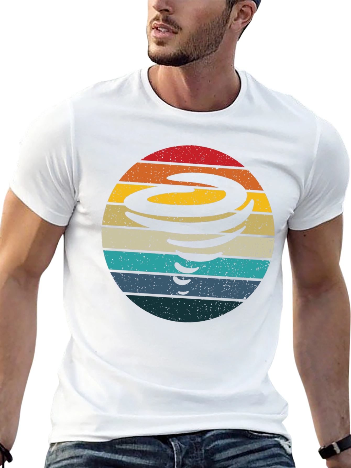 Retro Tornado T-Shirt - Weather Graphic Tee