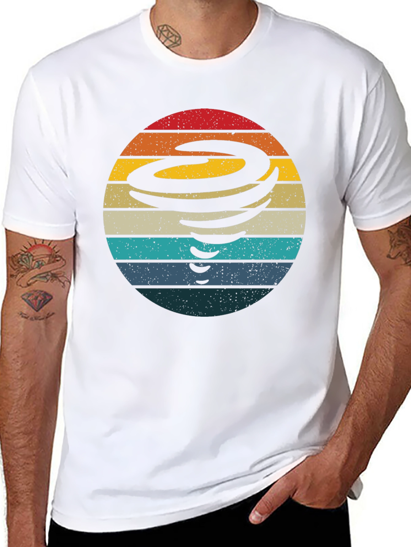 Retro Tornado T-Shirt - Weather Graphic Tee