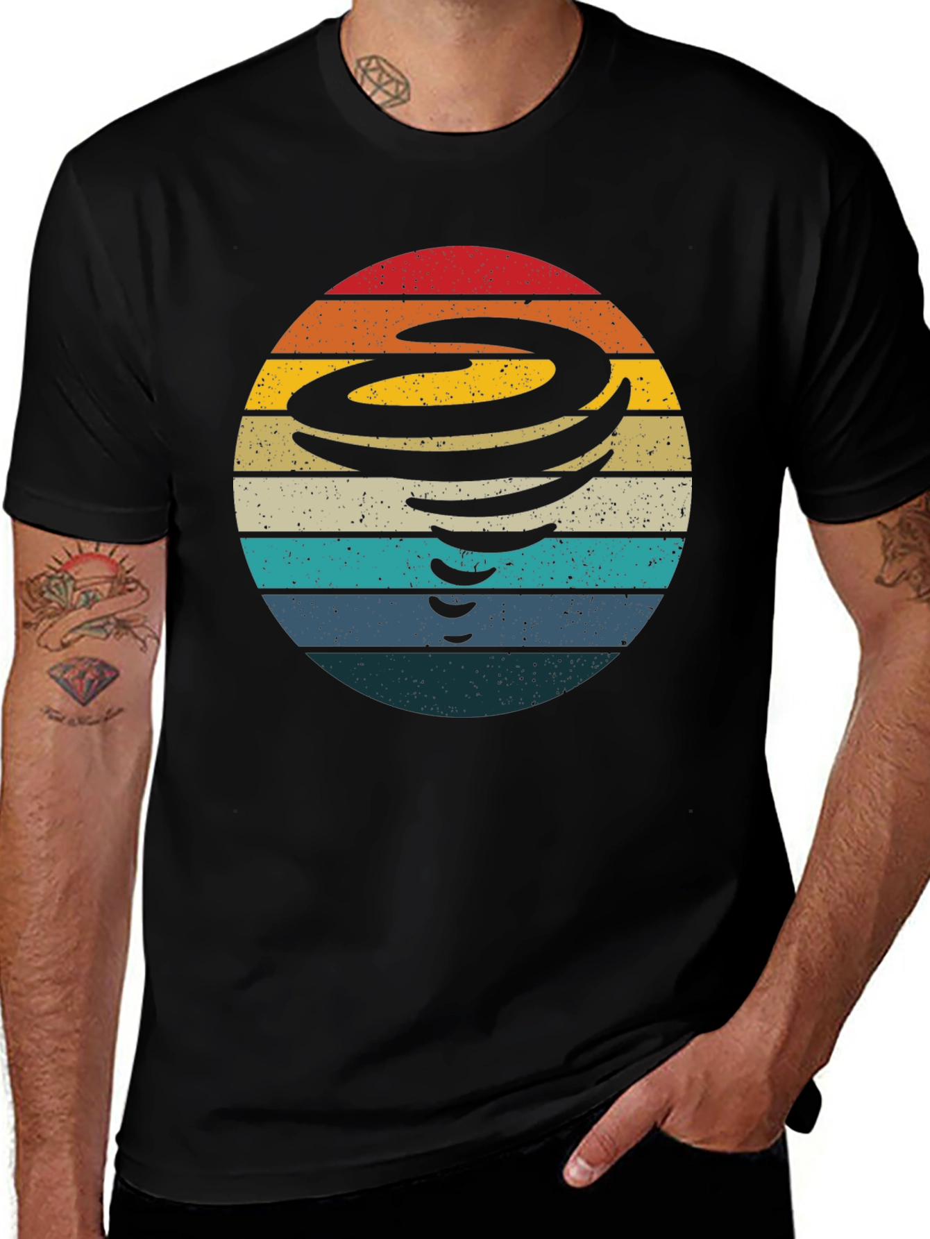 Retro Tornado T-Shirt - Weather Graphic Tee