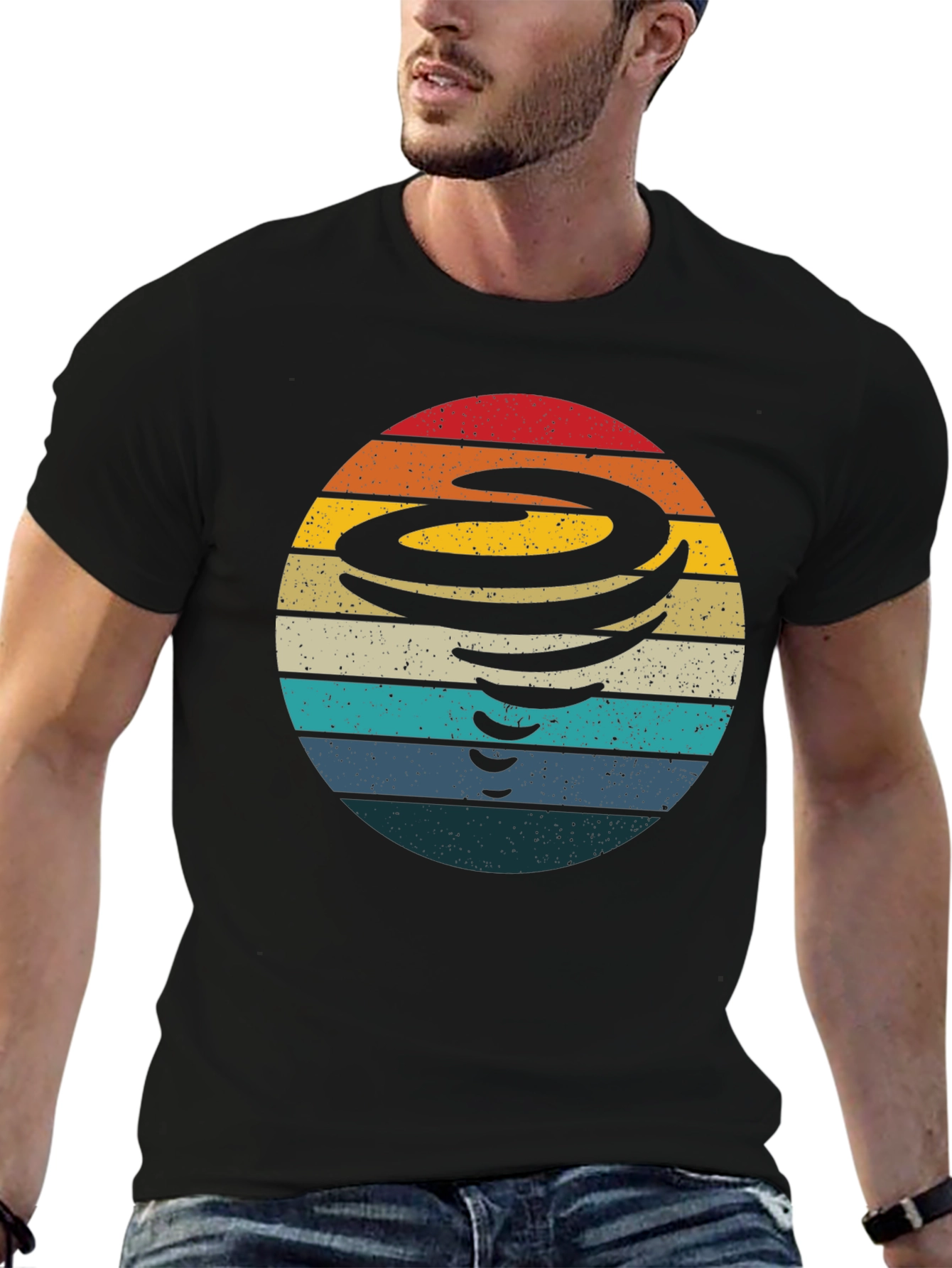 Retro Tornado T-Shirt - Weather Graphic Tee