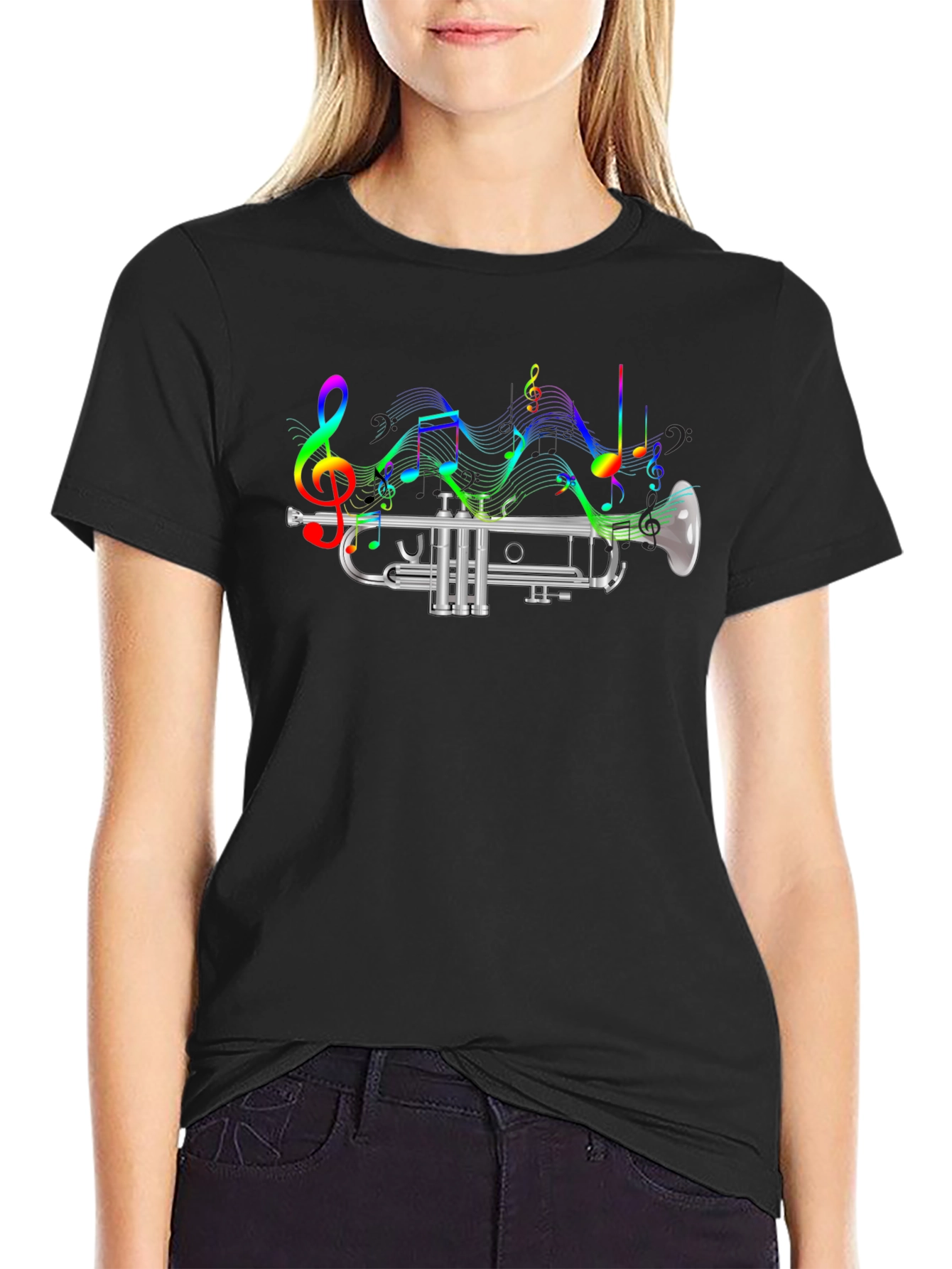 Musical Trumpet Graphic Tee