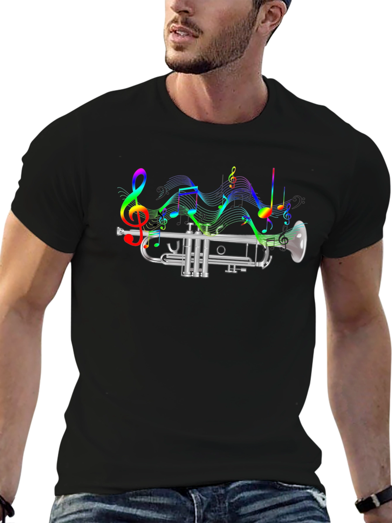 Musical Trumpet Graphic Tee