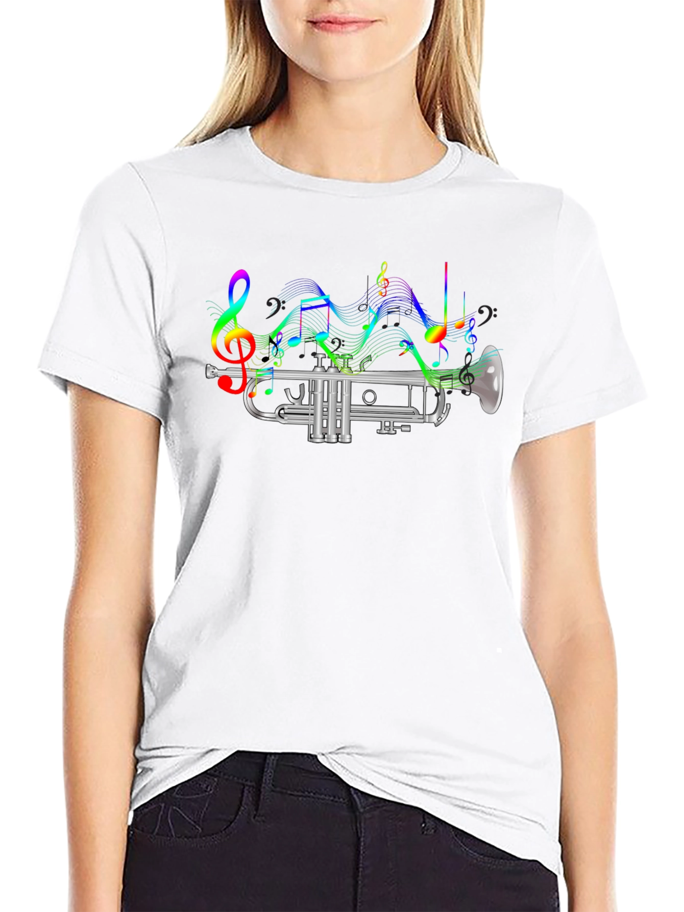 Musical Trumpet Graphic Tee