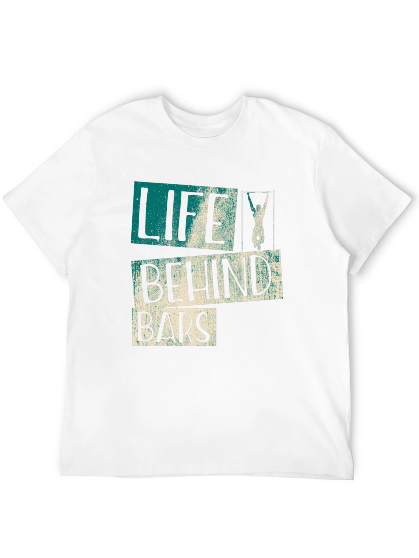 Life Behind Bars Graphic Tee - Workout Shirt