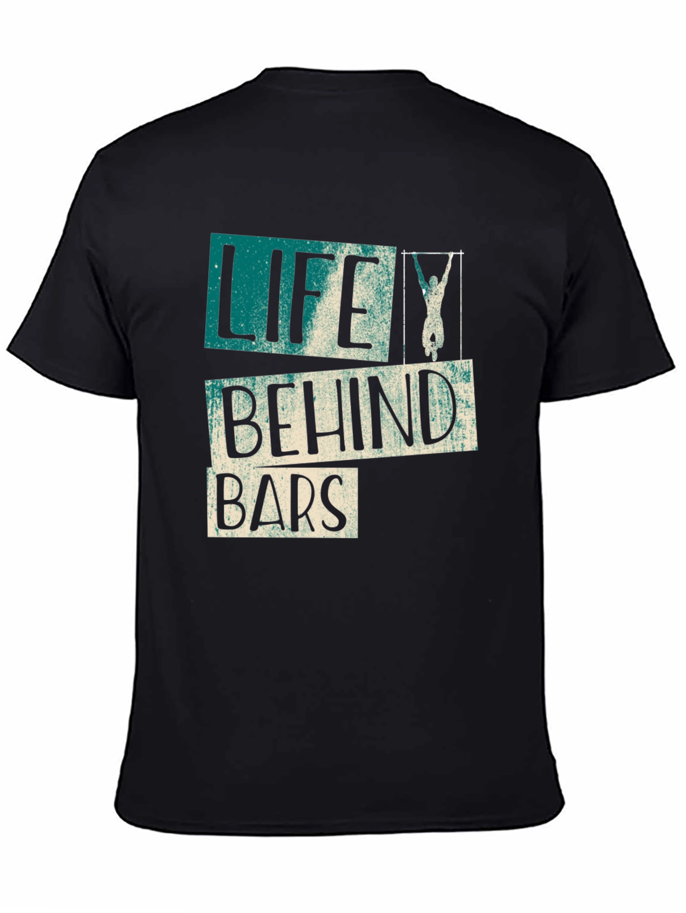 Life Behind Bars Graphic Tee - Workout Shirt