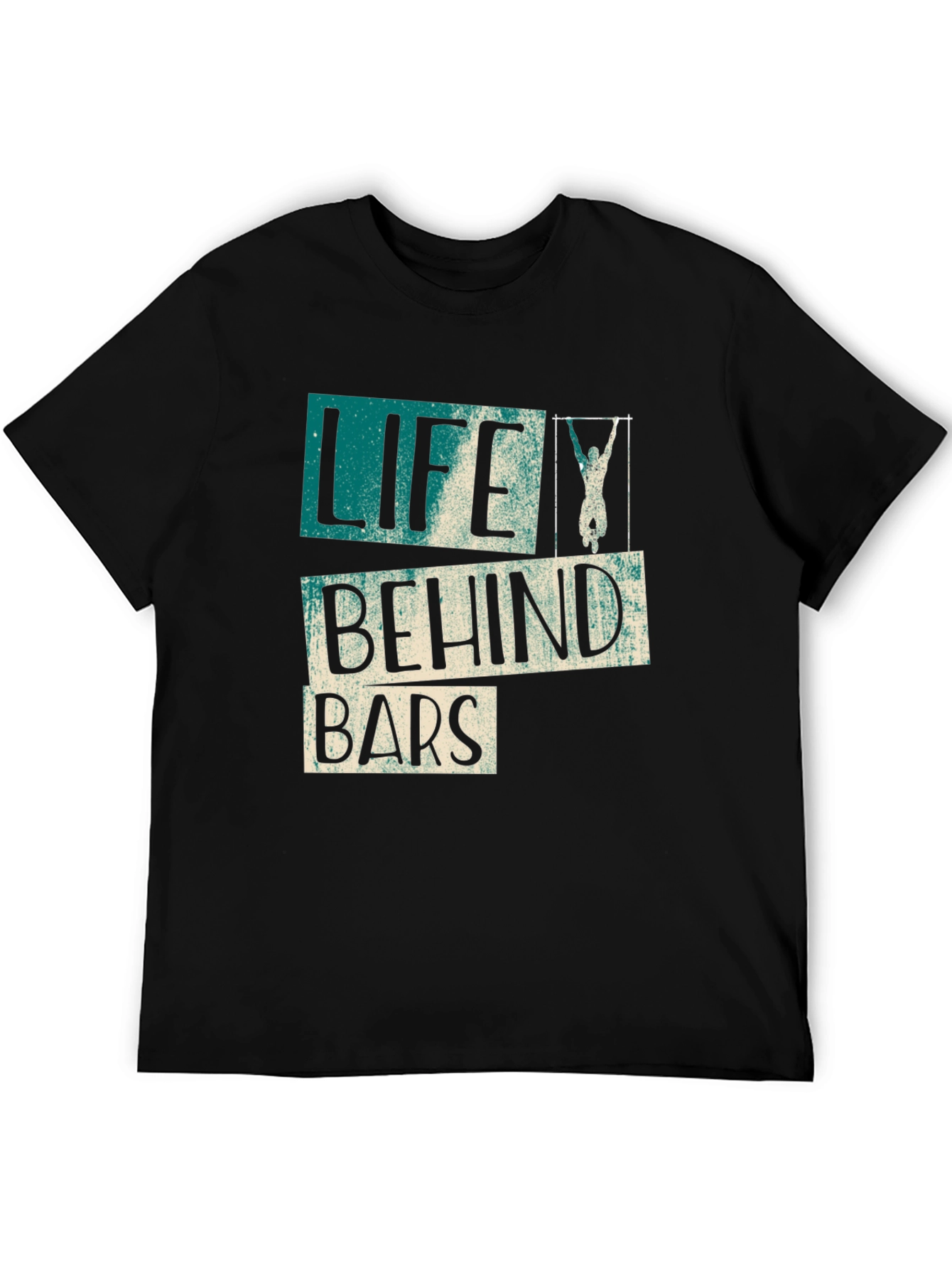 Life Behind Bars Graphic Tee - Workout Shirt