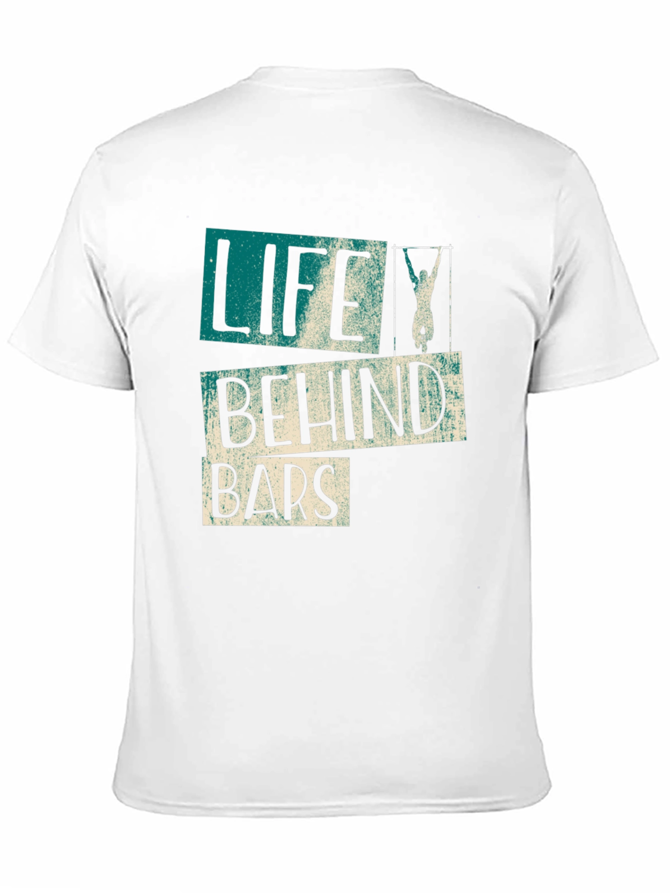 Life Behind Bars Graphic Tee - Workout Shirt