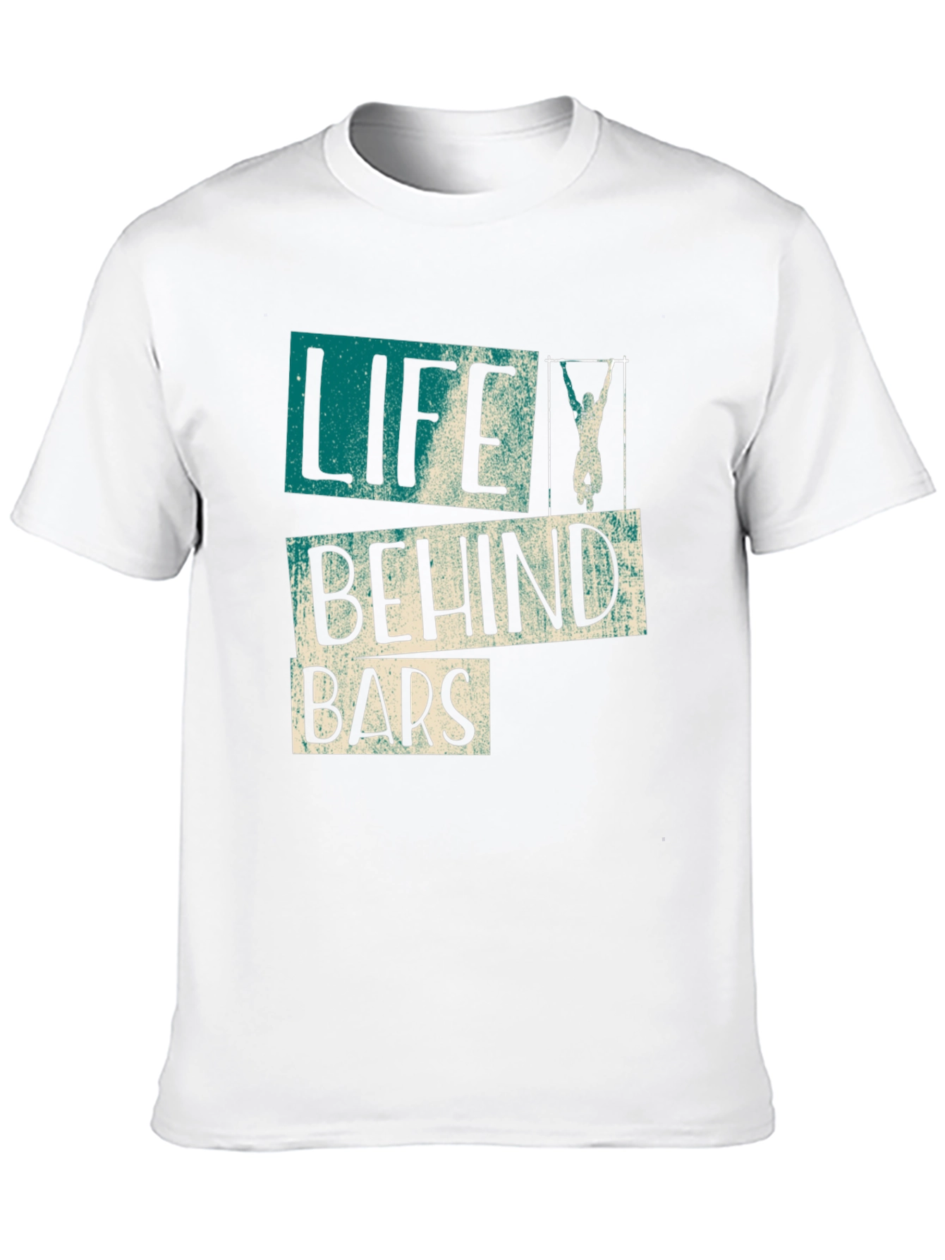Life Behind Bars Graphic Tee - Workout Shirt