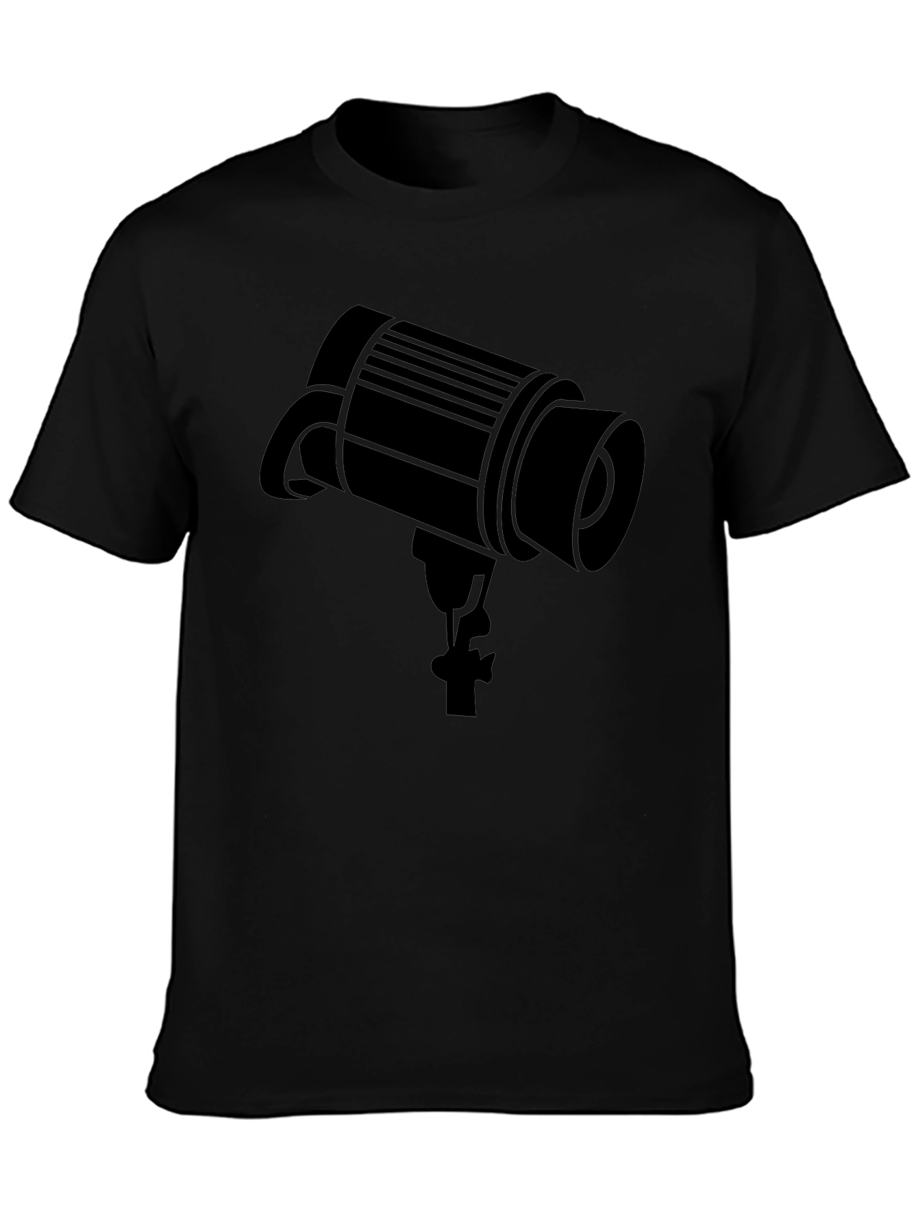 Spotlight Graphic T-Shirt - Black