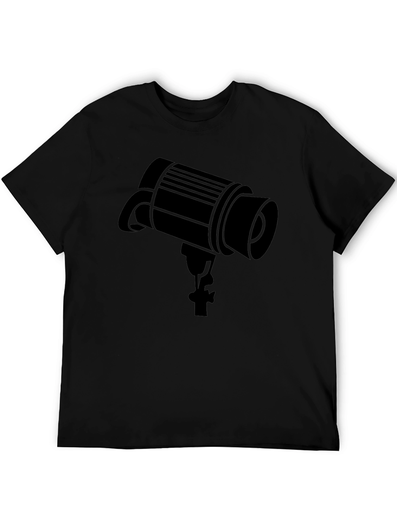 Spotlight Graphic T-Shirt - Black