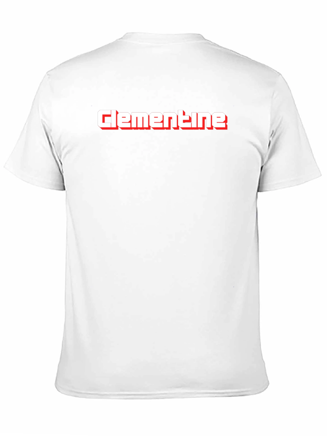 Clementine Graphic Tee - Black Cotton Blend T-Shirt