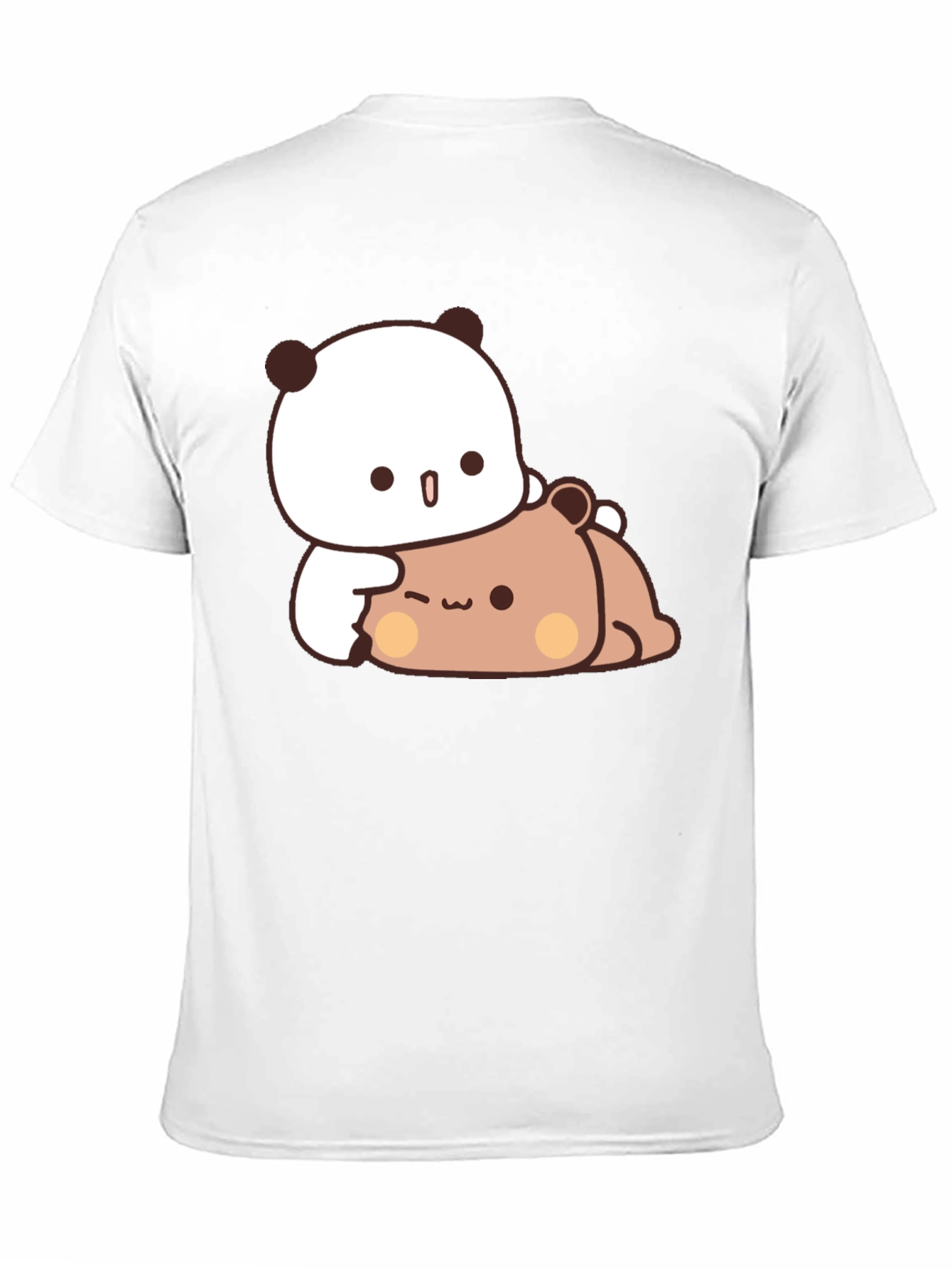 Cute Panda Hug T-Shirt - Soft & Stylish