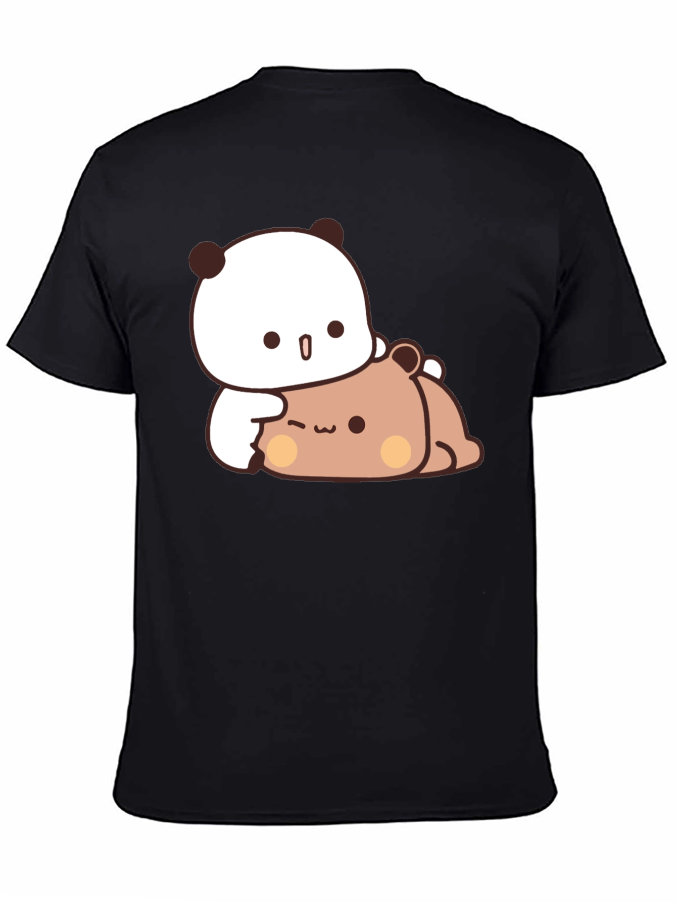 Cute Panda Hug T-Shirt - Soft & Stylish
