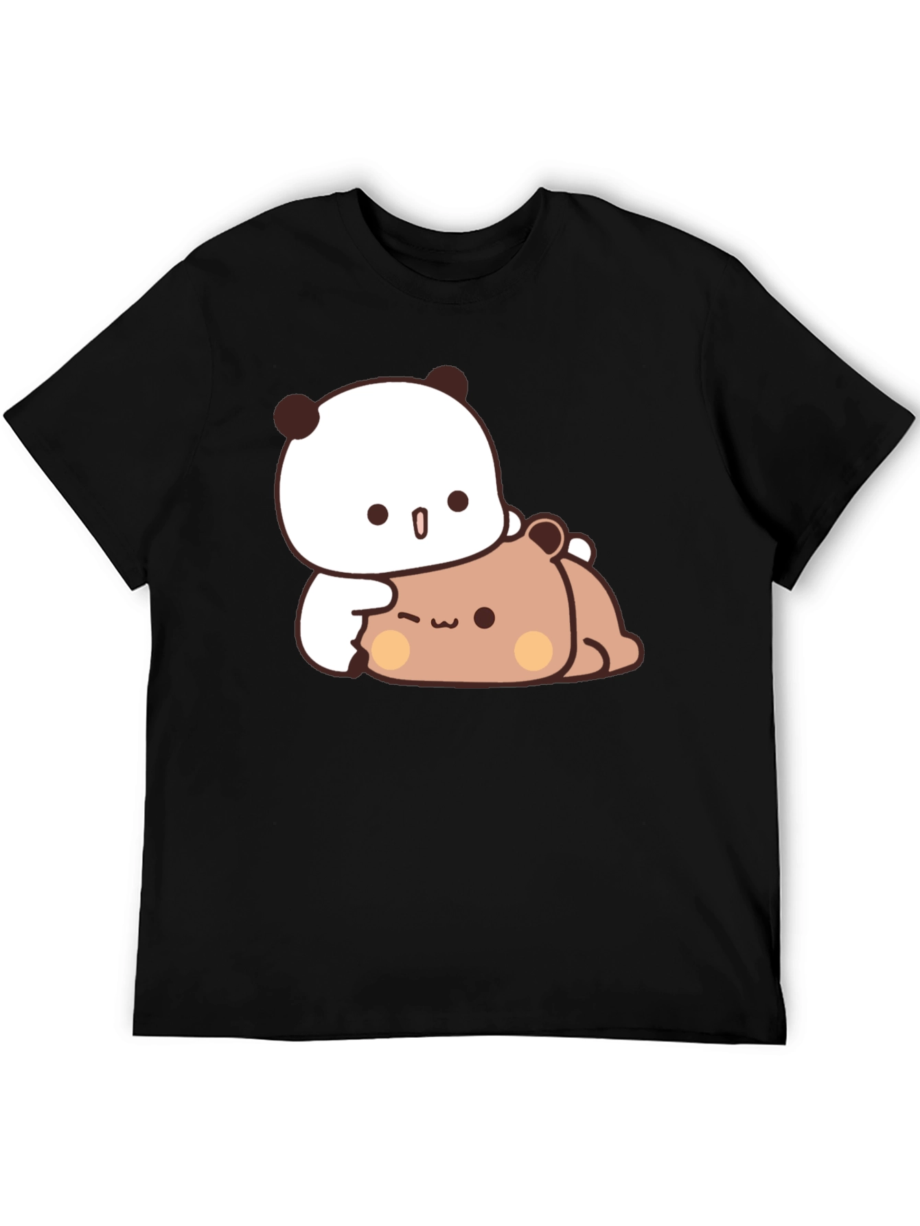 Cute Panda Hug T-Shirt - Soft & Stylish