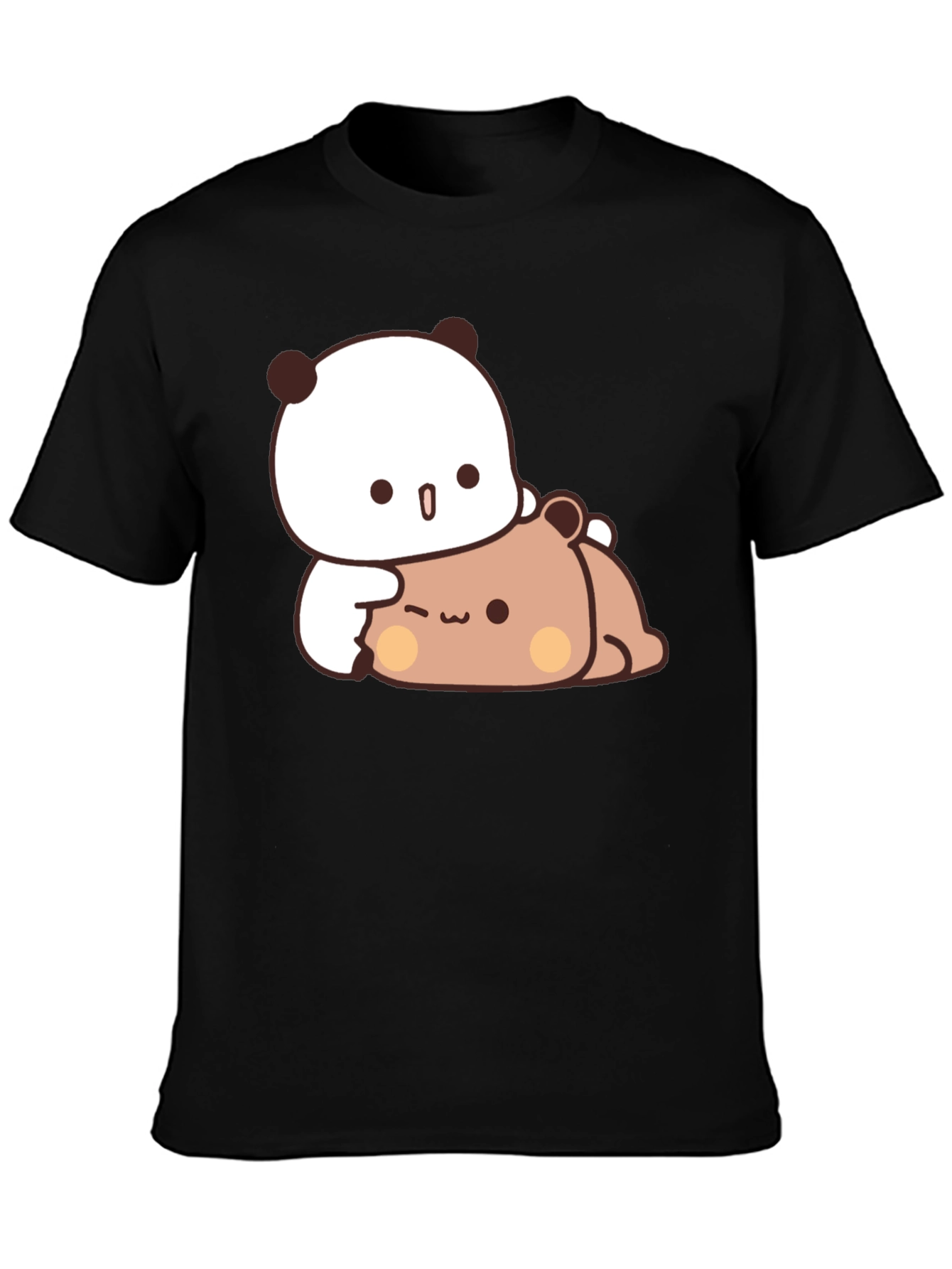 Cute Panda Hug T-Shirt - Soft & Stylish