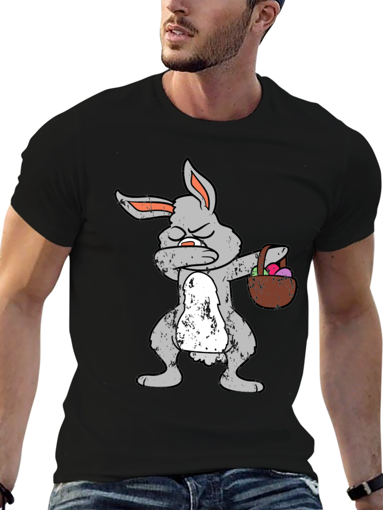 Dabbing Easter Bunny T-Shirt