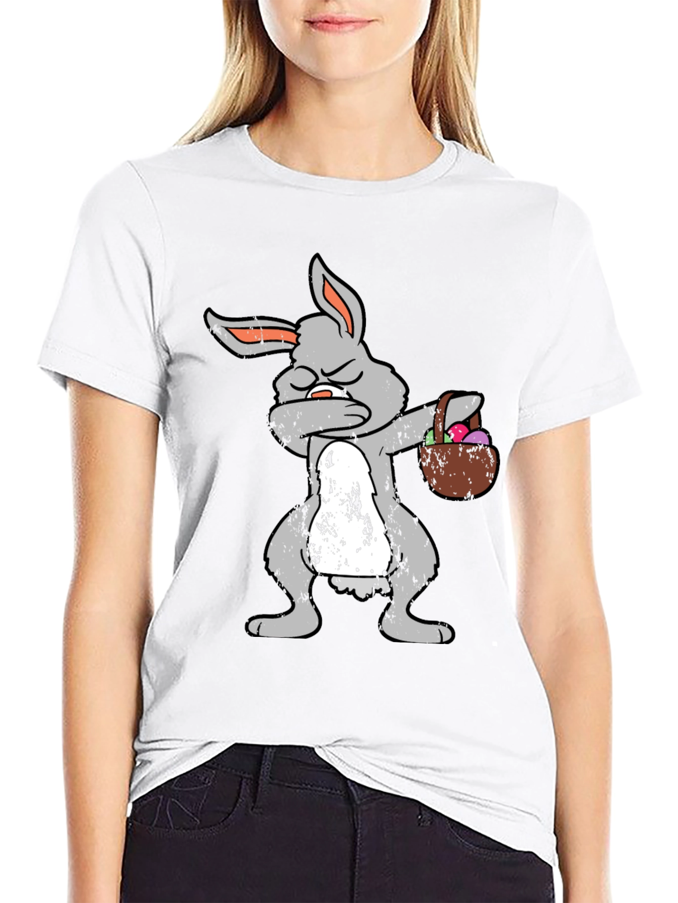 Dabbing Easter Bunny T-Shirt