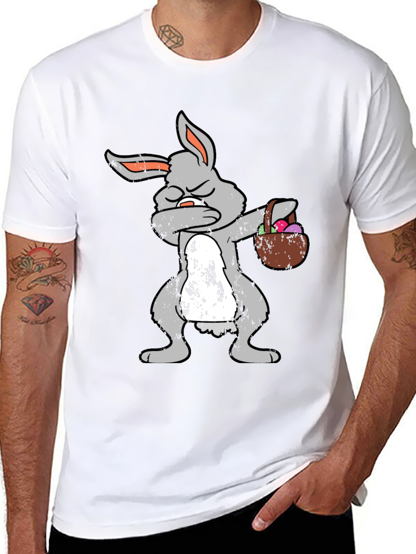 Dabbing Easter Bunny T-Shirt