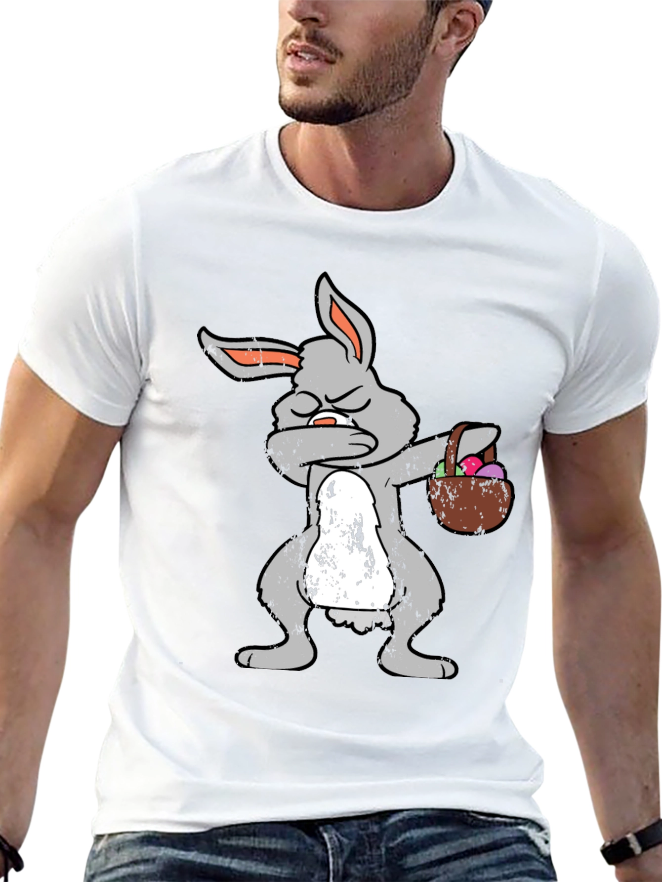 Dabbing Easter Bunny T-Shirt