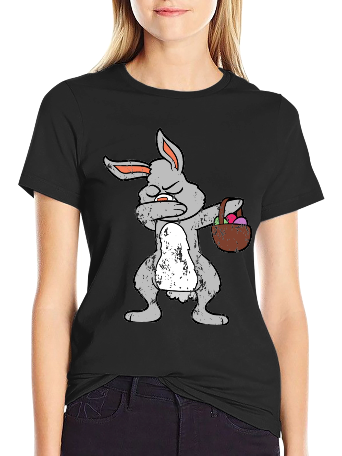 Dabbing Easter Bunny T-Shirt